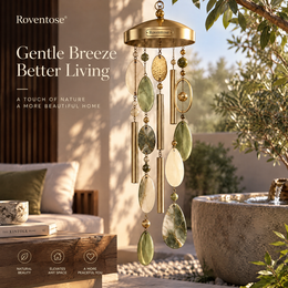 Roventose™ Earthstone Oval Accent Wind Chime